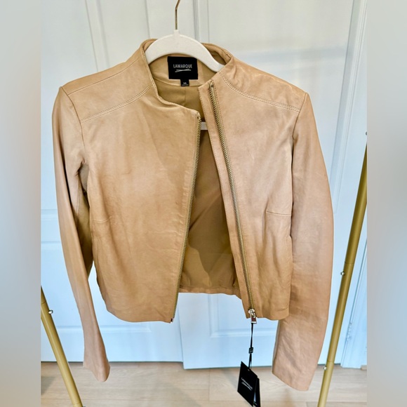 NWT fitted 100% leather jacket - Picture 12 of 13